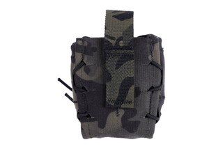 HSG Gen 2 Double TACO Handcuff Pouch has a Multicam Black pattern